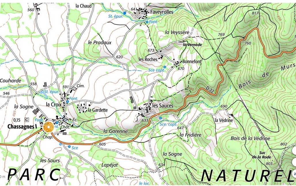 Chassagnes à la carte